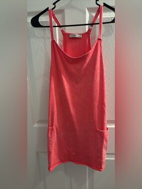 Zenana Outfitters Hot Pink Romper NWOT